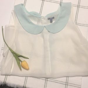 Chiffon Peplum Blouse